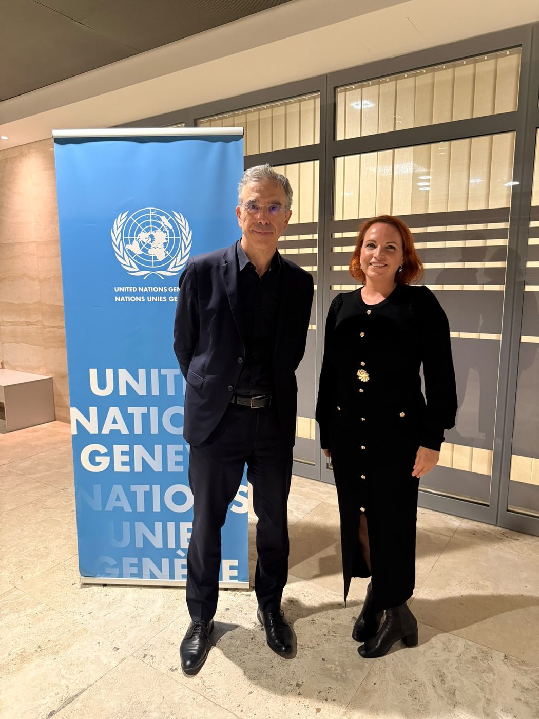 Rebecca Mars at the United Nations, Geneva